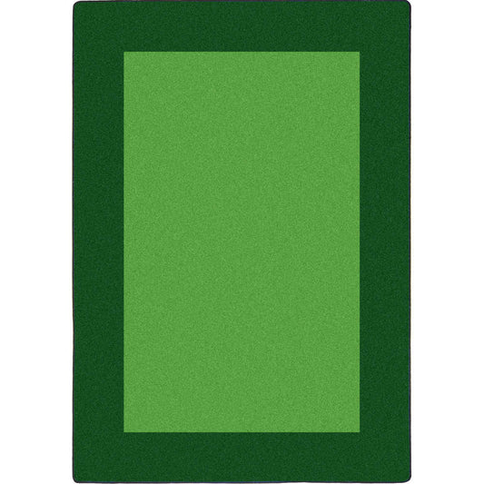 All Around Rectangle Carpet Green