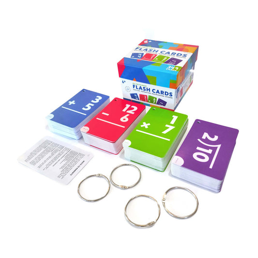 All Facts Math Flash Card Box Set (Grade 1-5)