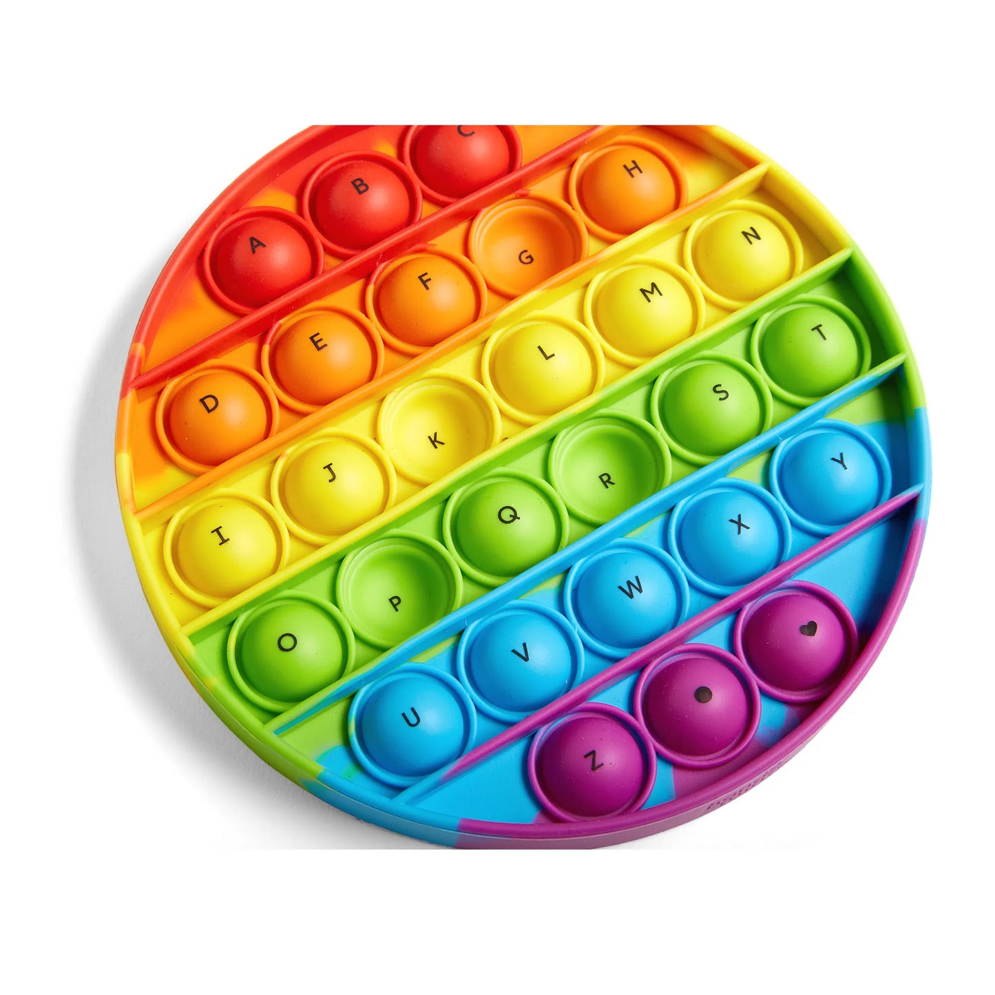 Alphabet Sensory Bubble Poppers, Set of 6