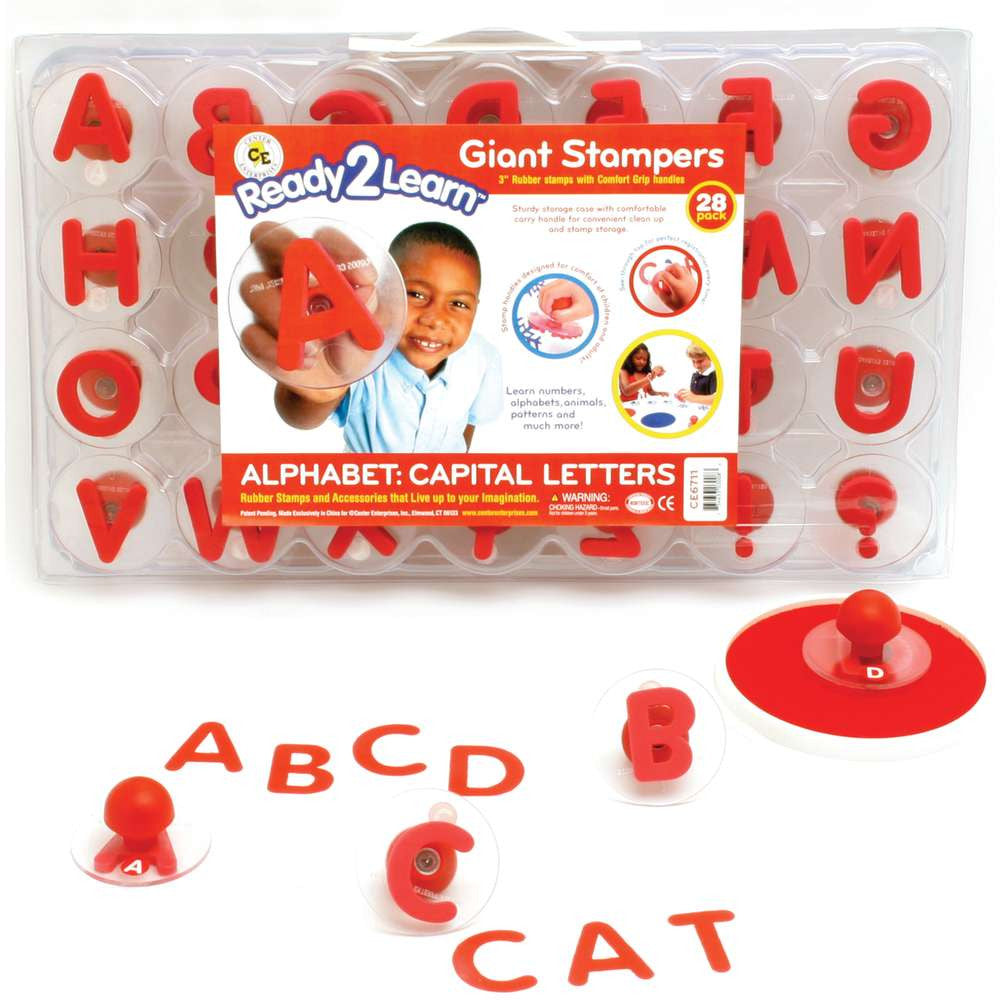 Alphabet Stamps - Uppercase – Sonsuh Educational Supplies Inc.