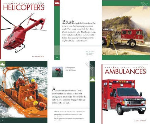 Amazing Rescue Vehicles Series