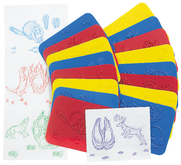 Animal Track Rubbing Plates