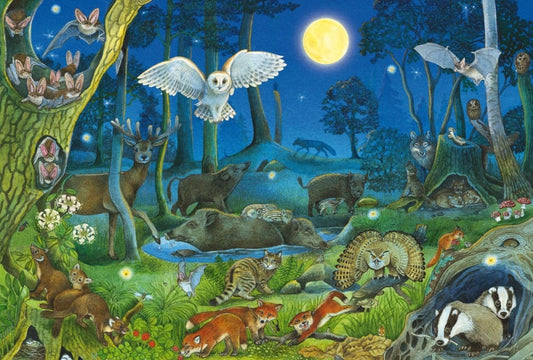 Animals By Night Puzzle