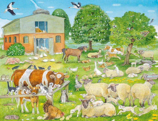 Animals on the Farm Puzzle