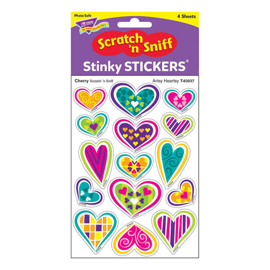 Artsy Heartsy Mixed Shapes Stinky Stickers®
