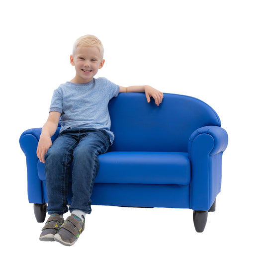 As We Grow Sofa - Primary Blue