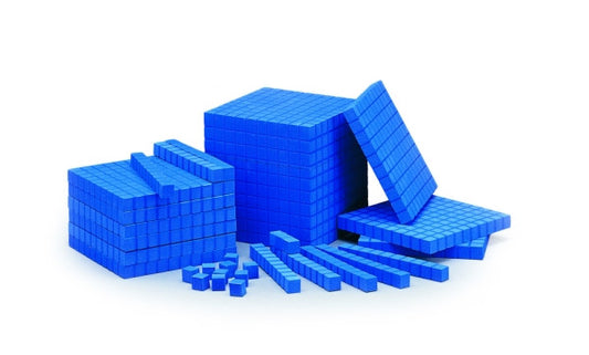 Base Ten Foam Blocks -Rods Set of 50
