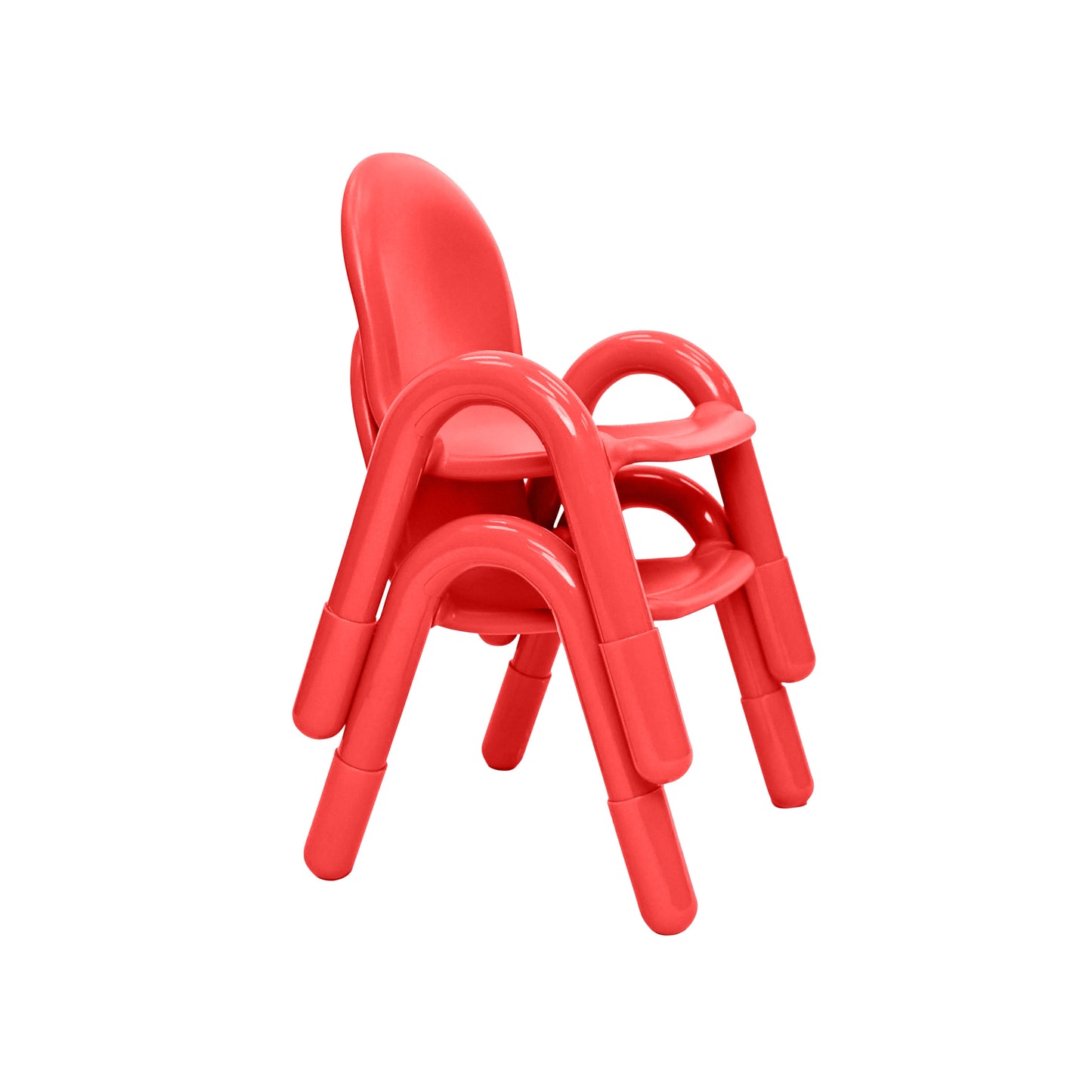 Baseline Chairs 2 Pack - 11" Seat Height (Candy Apple)