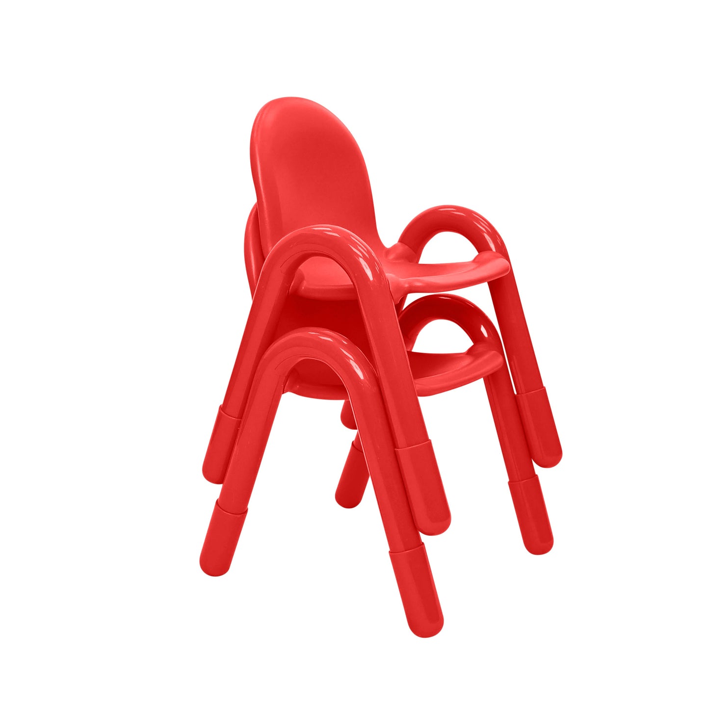 Baseline Chairs 2 Pack - 13" Seat Height (Candy Apple)