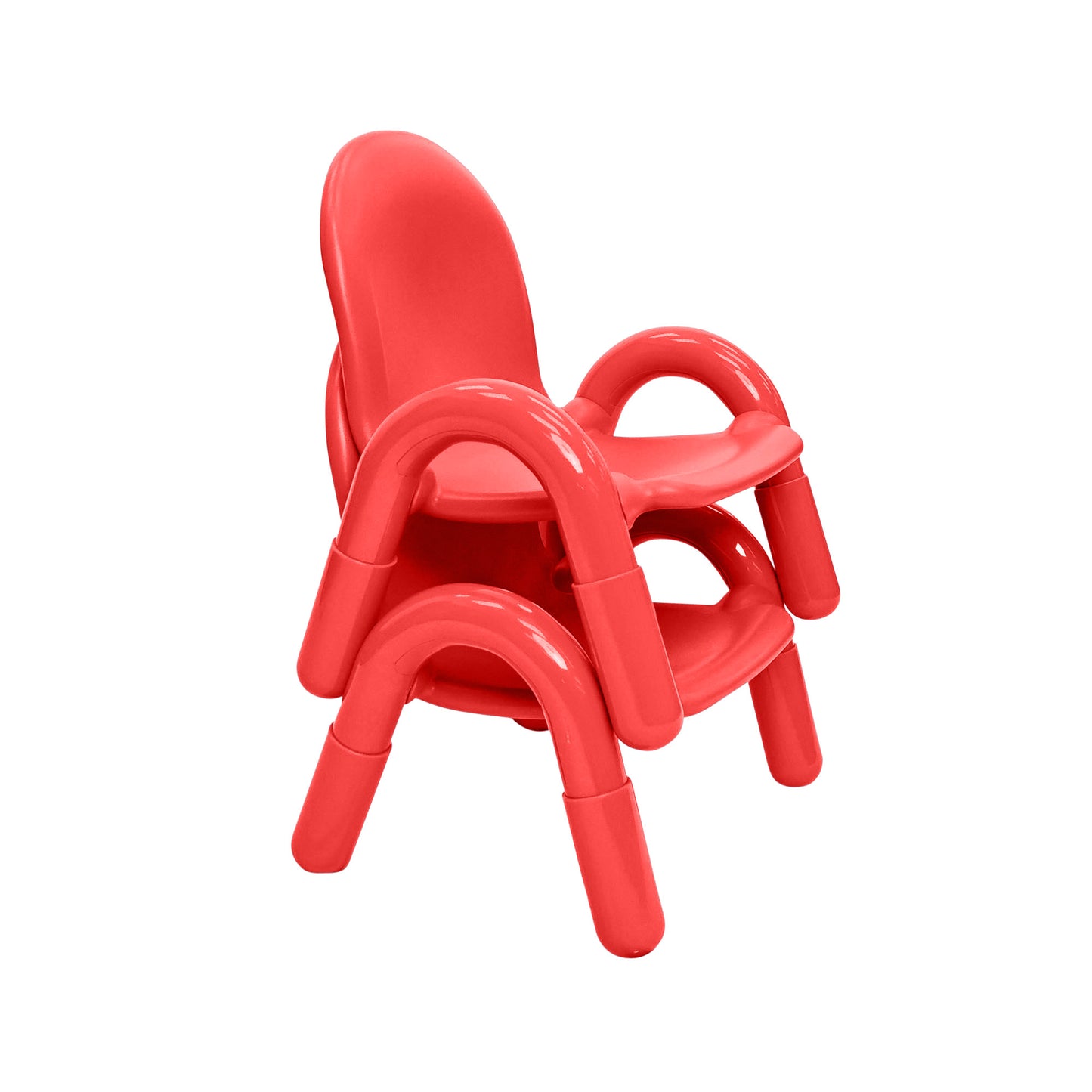 Baseline Chairs 2 Pack - 9" Seat Height (Candy Apple)