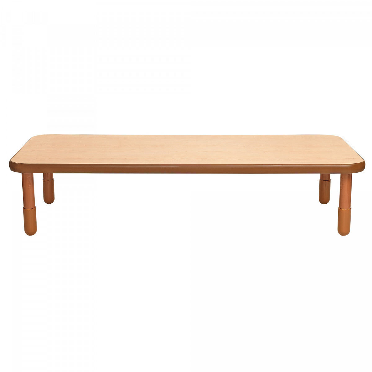 Table rectangulaire Baseline® - hauteur 16 po - 72 po x 30 po - Bois naturel