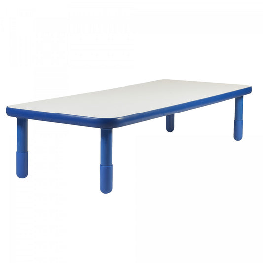 Baseline® Rectangular Table - 16" height - 72" x 30" - Royal Blue