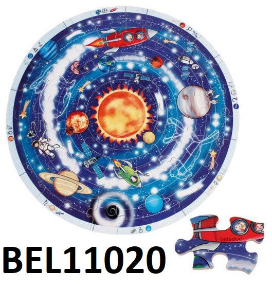 Beleduc Large Wooden Floor Puzzles