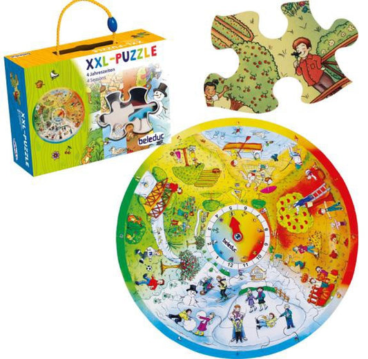 Beleduc Large Wooden Floor Puzzles