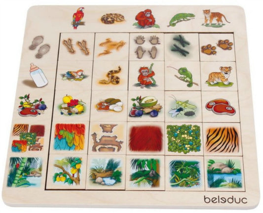 Beleduc Sorting Set "Jungle"