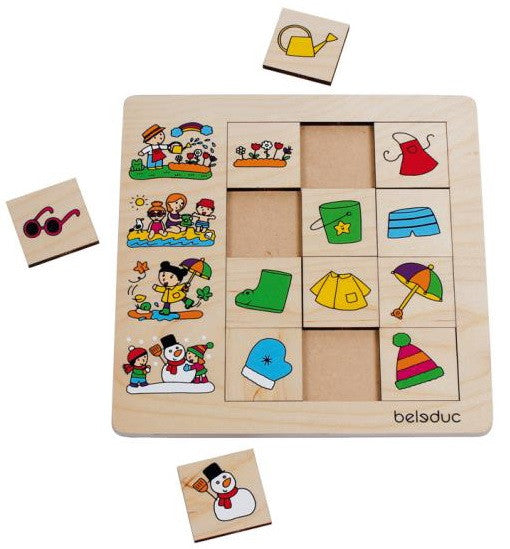 Beleduc Sorting Set Seasons