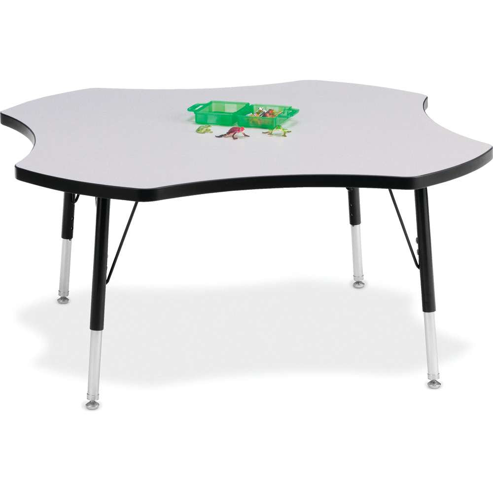 Berries Adjustable Activity Table - Four-Leaf (48") - Legs 15"-24" (Elementary)