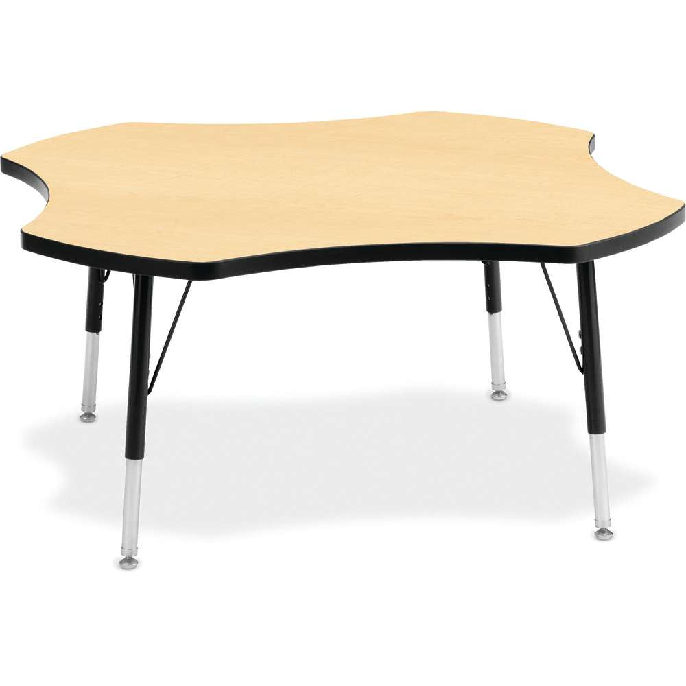 Berries Adjustable Activity Table - Four-Leaf (48") - Legs 15"-24" (Elementary)