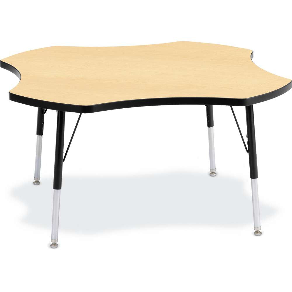Berries Adjustable Activity Table - Four-Leaf (48") - Legs 24"-31" (Adult)