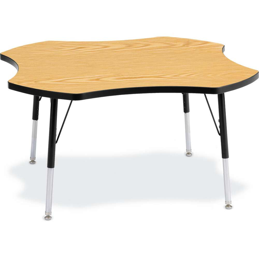 Berries Adjustable Activity Table - Four-Leaf (48") - Legs 24"-31" (Adult)