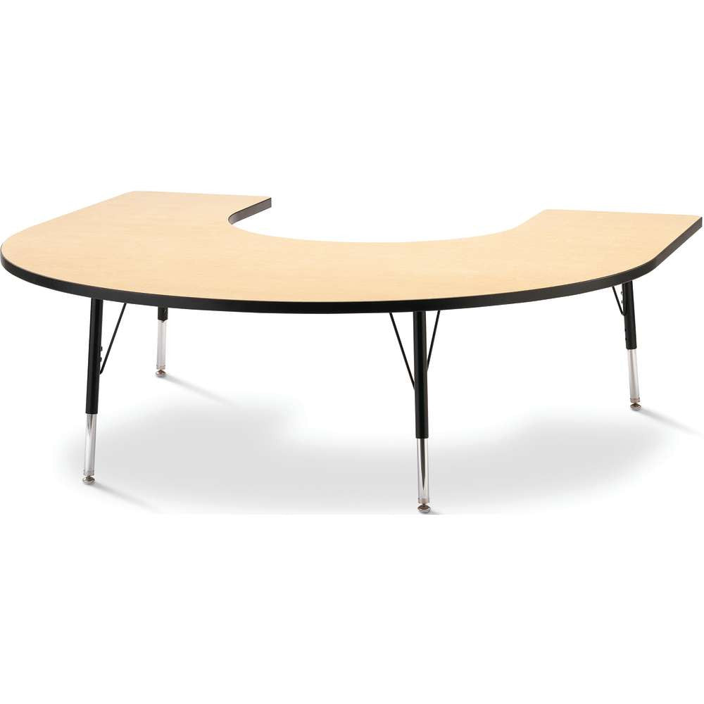 Berries Adjustable Activity Table - Horseshoe (60"x66") - Legs 15"-24" (Elementary)