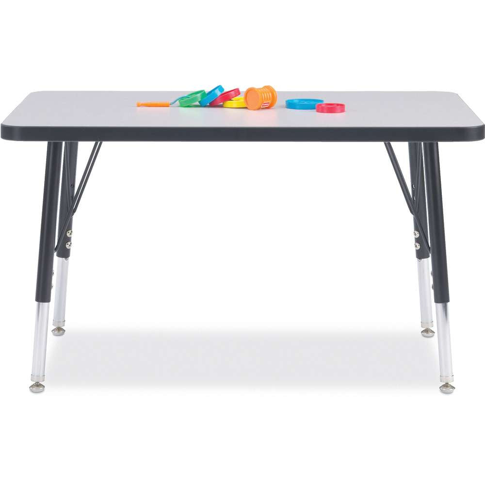 Berries Adjustable Activity Table - Rectangle (24"x36") - Legs 15"-24" (Elementary)