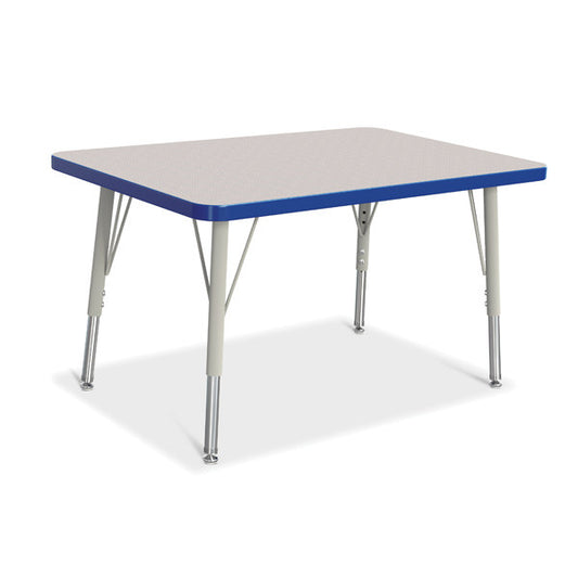 Berries Adjustable Activity Table - Rectangle (24"x36") - Legs 15"-24" (Elementary)