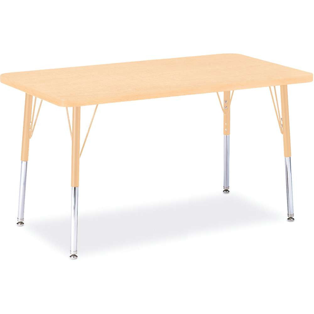 Berries Adjustable Activity Table - Rectangle (24"x36") - Legs 24"-31" (Adult)
