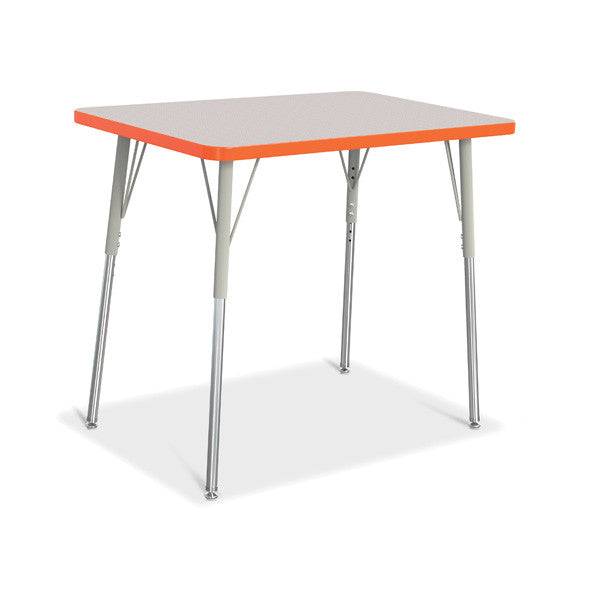 Berries Adjustable Activity Table - Rectangle (24"x36") - Legs 24"-31" (Adult)