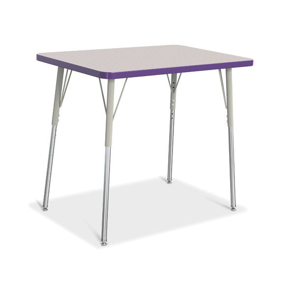 Berries Adjustable Activity Table - Rectangle (24"x36") - Legs 24"-31" (Adult)