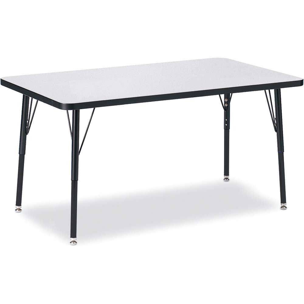 Berries Adjustable Activity Table - Rectangle (30"x48") - Legs 24"-31" (Adult)