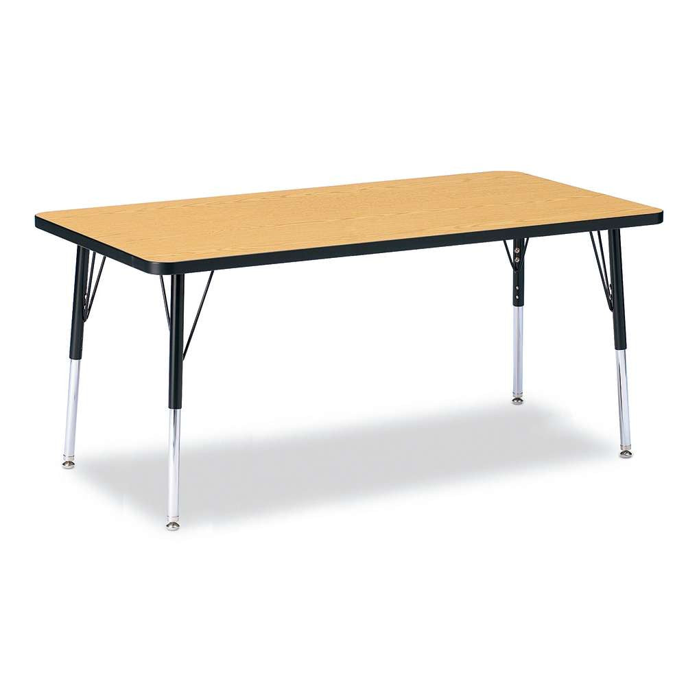 Berries Adjustable Activity Table - Rectangle (30"x60") - Legs 24"-31" (Adult)