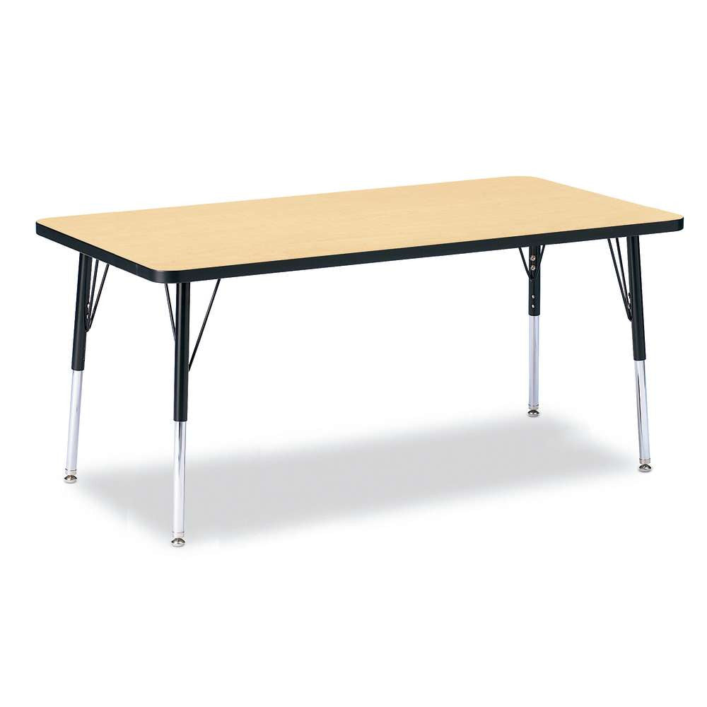 Berries Adjustable Activity Table - Rectangle (30"x60") - Legs 24"-31" (Adult)