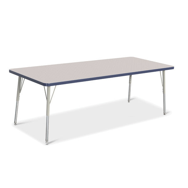 Berries Adjustable Activity Table - Rectangle (30"x72") - Legs 24"-31" (Adult)
