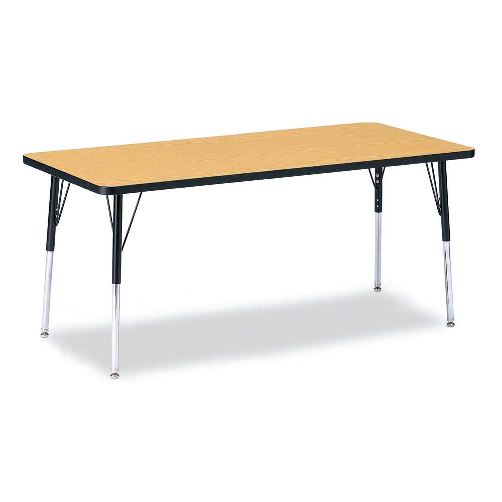 Berries Adjustable Activity Table - Rectangle (30"x72") - Legs 24"-31" (Adult)