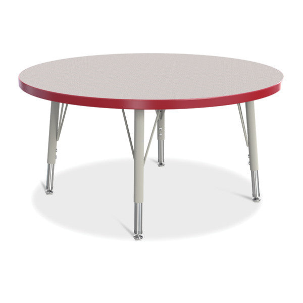 Berries Adjustable Activity Table - Round (36") - Legs 15"-24" (Elementary)