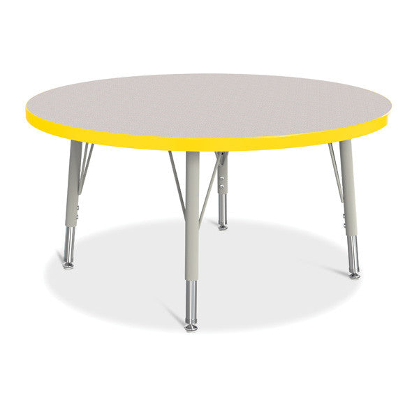 Berries Adjustable Activity Table - Round (36") - Legs 15"-24" (Elementary)