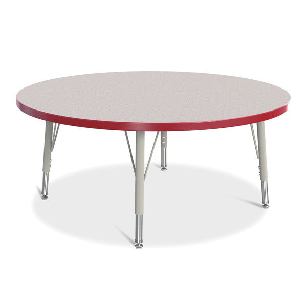 Berries Adjustable Activity Table - Round (42") - Legs 15"-24" (Elementary)