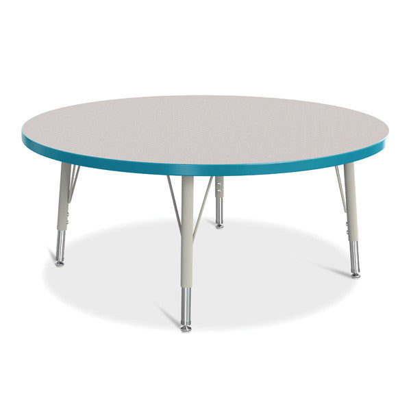 Berries Adjustable Activity Table - Round (42") - Legs 15"-24" (Elementary)