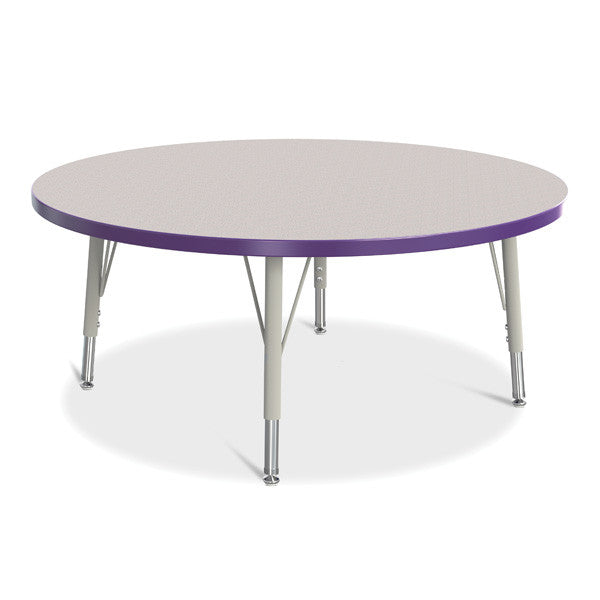 Berries Adjustable Activity Table - Round (42") - Legs 15"-24" (Elementary)
