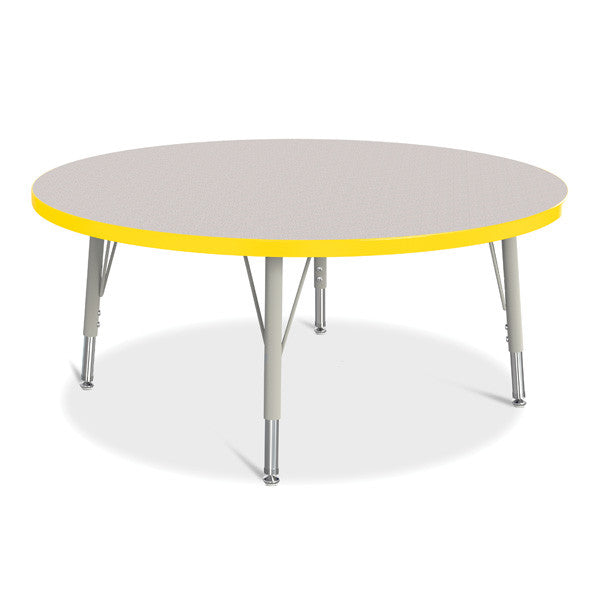 Berries Adjustable Activity Table - Round (42") - Legs 15"-24" (Elementary)