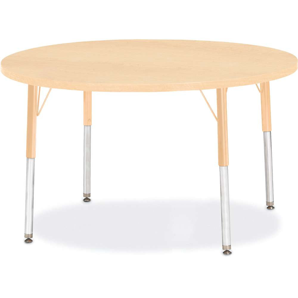 Berries Adjustable Activity Table - Round (42") - Legs 15"-24" (Elementary)