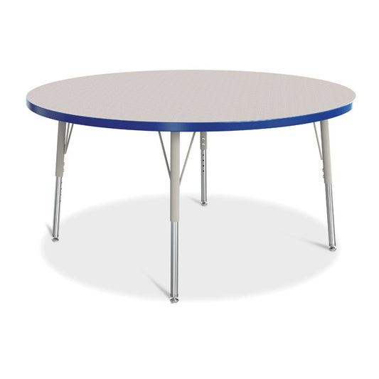 Berries Adjustable Activity Table - Round (48") - Legs 15"-24" (Elementary)