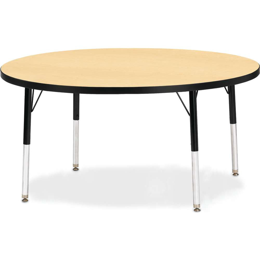 Berries Adjustable Activity Table - Round (48") - Legs 15"-24" (Elementary)
