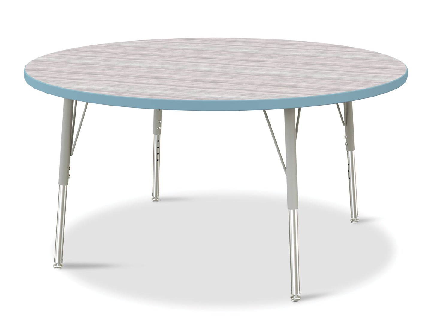 Berries Adjustable Activity Table - Round (48") - Legs 15"-24" (Elementary)