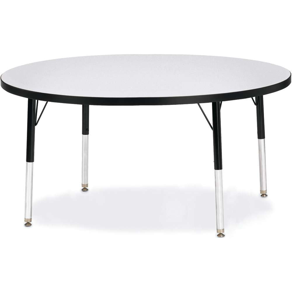 Berries Adjustable Activity Table - Round (48") - Legs 15"-24" (Elementary)