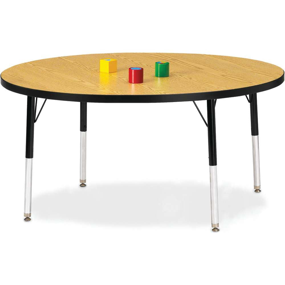 Berries Adjustable Activity Table - Round (48") - Legs 15"-24" (Elementary)