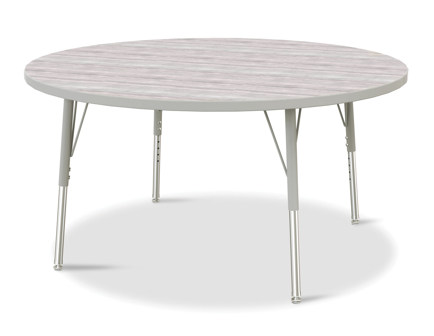 Berries Adjustable Activity Table - Round (48") - Legs 15"-24" (Elementary)