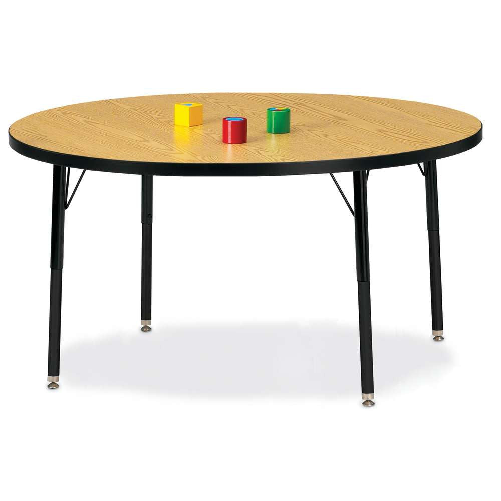 Berries Adjustable Activity Table - Round (48") - Legs 24"-31" (Adult)