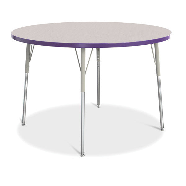 Berries Adjustable Activity Table - Round (48") - Legs 24"-31" (Adult)